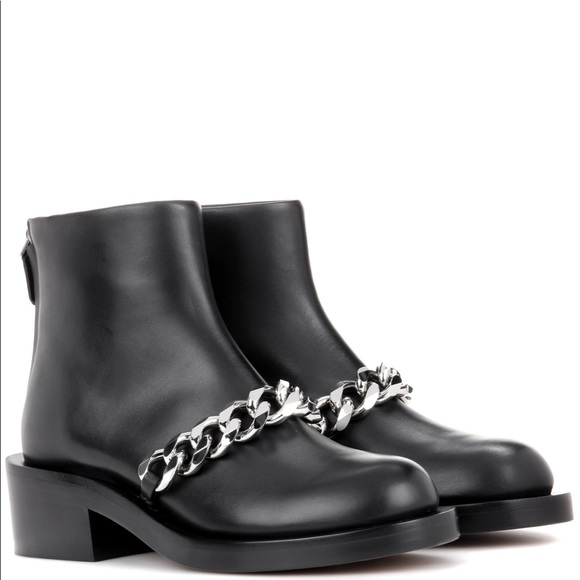 Givenchy Laura Silver Chain boots - Picture 8 of 10